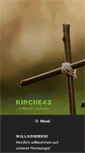 Mobile Screenshot of kirche43.de