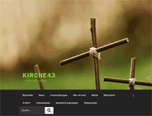 Tablet Screenshot of kirche43.de